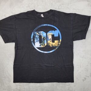 Aquaman Shirt Mens XL Vintage DC Comics Cartoon Superhero Short Sleeve‎ Crewneck